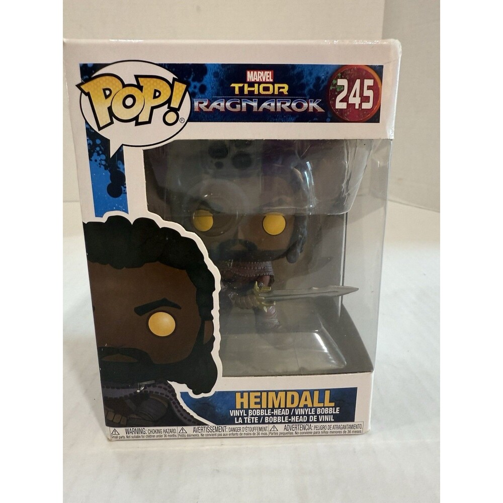 Funkoโ Pop Marvel Heimdall 245 Thor Ragnarok Vinyl Figure New Collectible